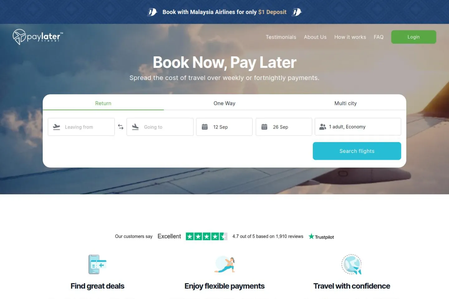 Slice homepage design