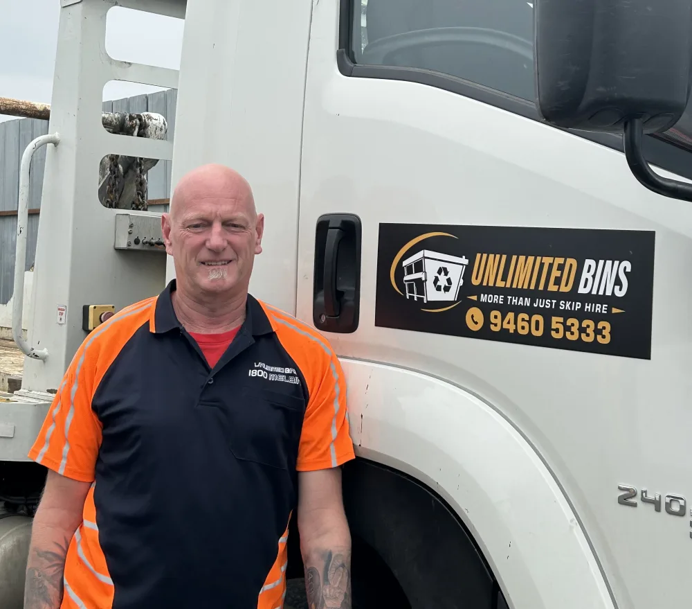 Troy Armitage, Owner, Unlimited Bins